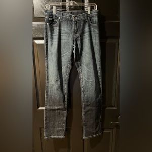 NWOT DAVID KAHN Dark Blue New Straight Leg Jeans